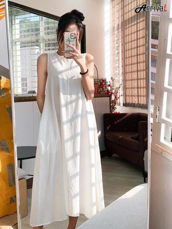 Bachira Dress - WHITE