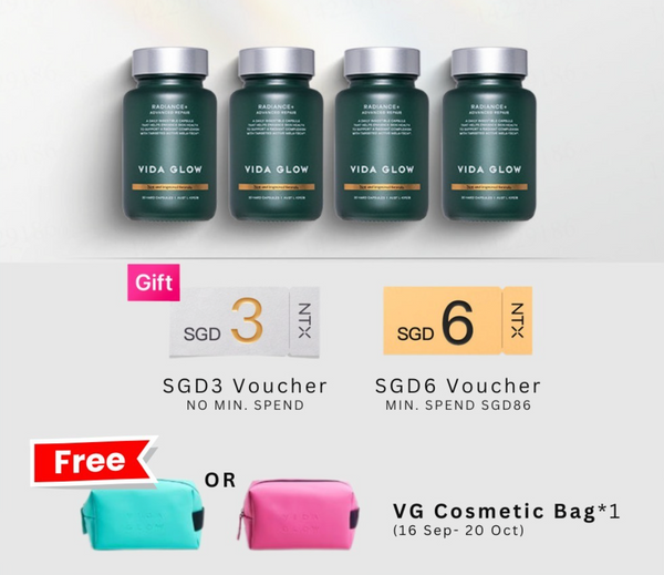 【升级套组】Vida Glow - Radiance Plus 滤镜胶囊2.0 *4罐