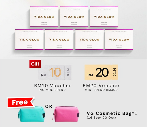 【升级套组】Vida Glow - Collagen Liquid胶原蛋白肽饮*7盒