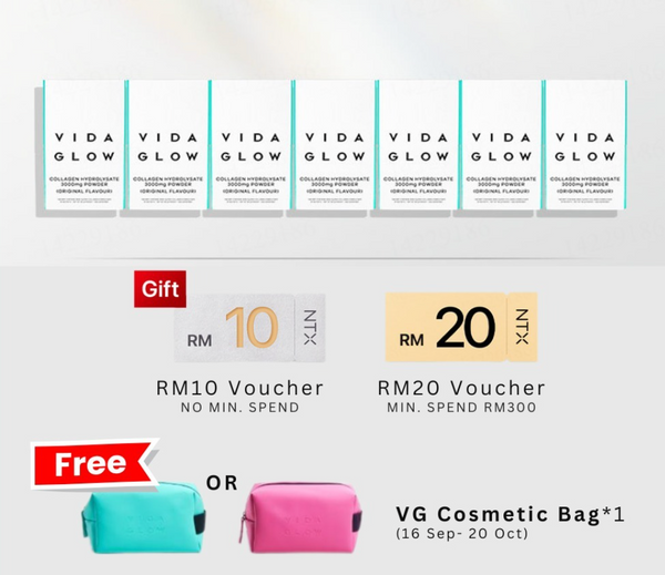 【升级套组】Vida Glow - Collagen 胶原蛋白粉*7盒