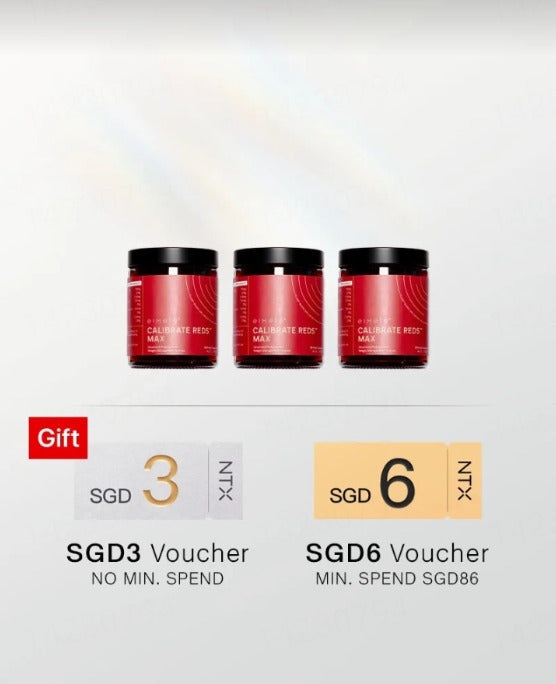 【升级套组】eimele亦餐 纤体胶囊 60粒/瓶 Calibrate Red Max 3罐